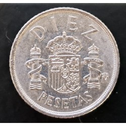 Moneda de 10 pesetas, Juan...