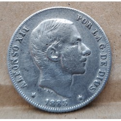 Moneda de plata, Alfonso...